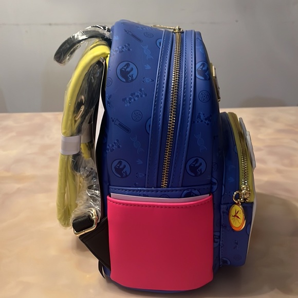 Mr DNA Bingo Dino DNA Jurassic Park Loungefly Mini Backpack - Picture 3 of 10